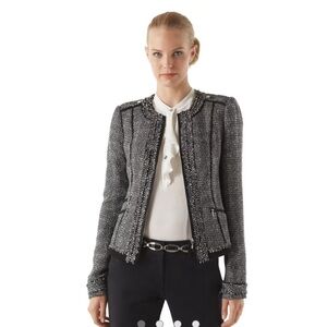 White House‎ Black Market| Tweed Jacket Blazer | Size 6
